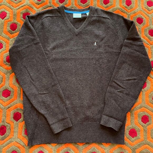 MAKE OFFER! Original Penguin Munsingwear Men's Medium Wool Sweater - Picture 1 of 3